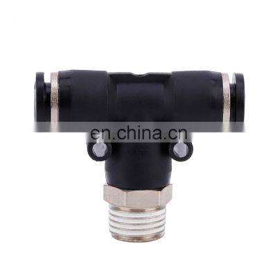 Branch Tee Push to Connect One Touch PB-R Tee Pipe Fitting male connector