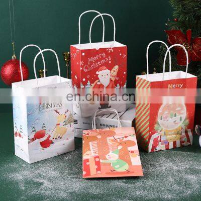Christmas Navidad Bolsas De Navidad De Papel Mayor Paper Gift Bag photo-3