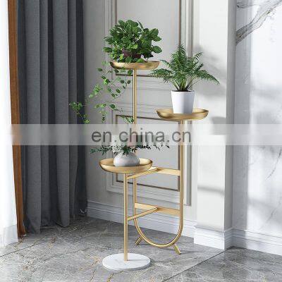 Flower Stand Ladder 2 3 Tier Wedding Indoor Iron Shelf Holder  Metal Tall Gold Display Designs Planter Pot Plant Flower Stand