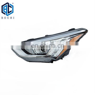 Auto car head lamp for Hyundai FE 2013