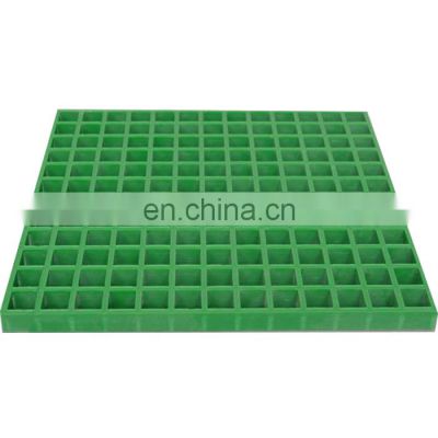 FRP Grating Mesh 38mm Gritted Molded Plastic Walkway Grating For Good Price