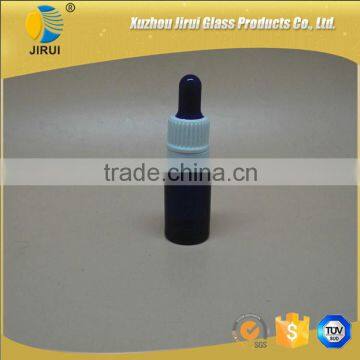 10ml Round Shape Purple Glass Essential Oil Bottle
