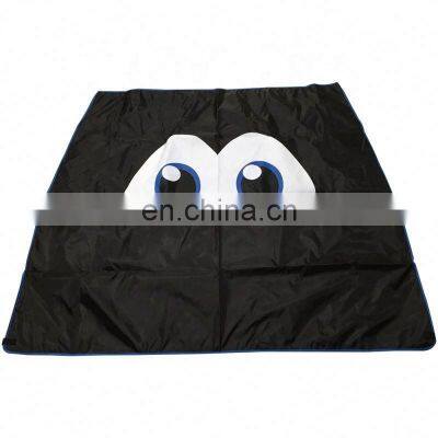 Promotional double ring/Double circle snow car sun shade