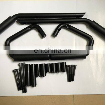 Aluminium Alloy Antiskid Mount Front + Rear Grab Bar Handle for 2007-2017 J178 for Jeep for Wrangler JK 2 & 4 Door Black photo-4