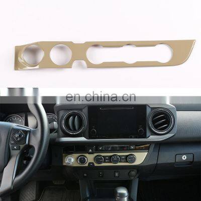 Auto Parts 16-20 for Toyota Tacoma Air Conditioner Knob Panel ABS (Left Peptide) photo-4