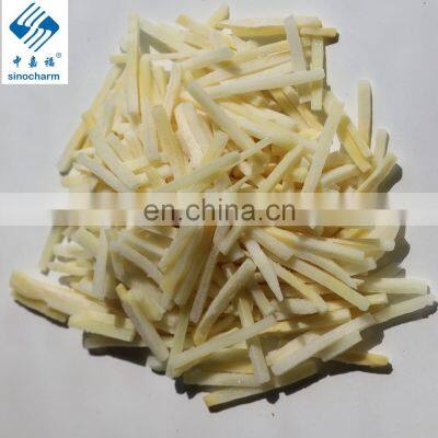 Sinocharm Frozen vegetable BRC A Approved L3-5CM IQF Bamboo Shoot Slices Frozen Bamboo Shoot