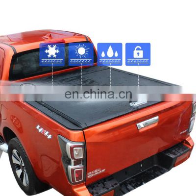 Custom Retractable  pickup truck cover Roller Lid Tonneau Cover for GMC Sierra silverado Colorado