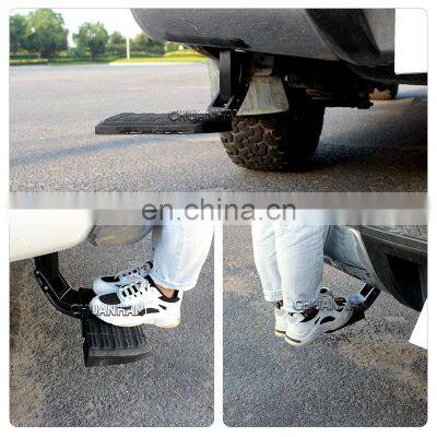 Exterior Accessories Car Rear T-step Retractable Back Rear Foot Step for Isuzi DMAX/ Great Wall Poer Parts photo-5
