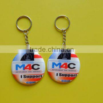 High Quality Reflective Pvc Keyring,customized Key Chain,pu Led Keychain, Reflective Keychain