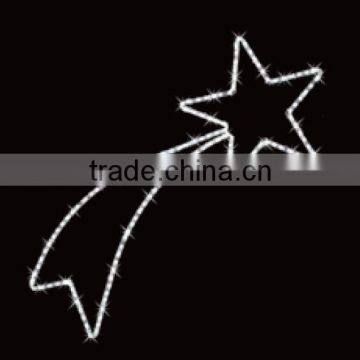 New design xmas star motif light decoration