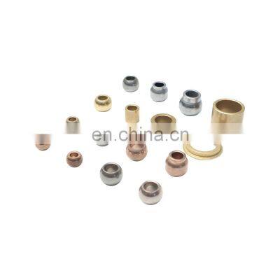 Chinese factory Customized material  low price oil sintered bronze or iron fan bushing  bearing bushings