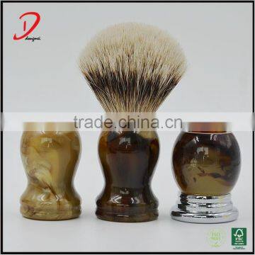 most popular resin handle material badger type shaving brush ,100% Bager Barber Shaving Brushes