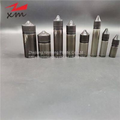 v3 10ml 30ml 60ml oil squeeze e-liquid bottle clear black childproof cap squeeze juice plastic vape bottle