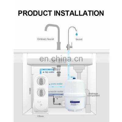 Система очистки воды с обратным осмосом для кухни, устанавливаемая под раковиной photo-4