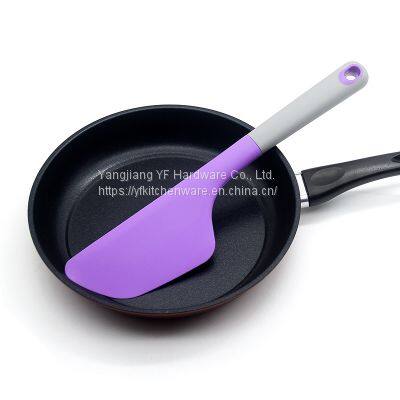 Kitchen Accessories Home and Kitchen Gadgets Non-slip Handle Soft Head 100% Food Grade Silicone Spatula photo-5