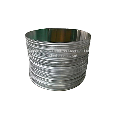 Mellow 201 J1 J2 J3 Stainless Steel Circle of High Quality From Foshan