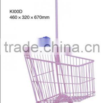 Cheap 100L Unfolding Mesh Structure Shopping Trolley for Kids photo-2