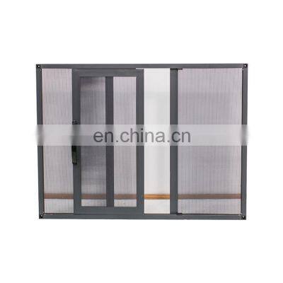 customized design folding accordion screen door and window folding mosquito net aluminum frame