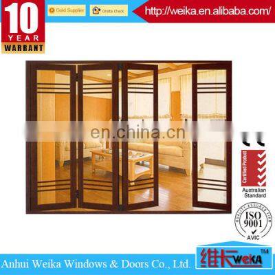 New Style Quality Upvc Accordion Folding Door Soundproof Double Glazed Doors photo-4
