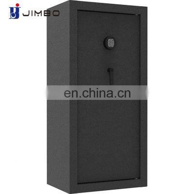 JIMBO smart 20 guns metal digital storage fire resistant gun safe cabinet