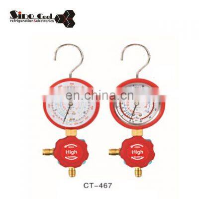 HVAC Refrigeration Air Conditioning Single Digital Pressure Gauge With Sight Glass photo-2