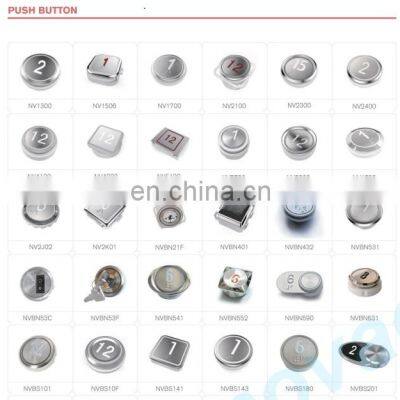 Customized elevator parts square touchless no touch push button