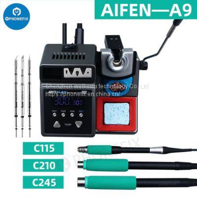 SUGON A9 Soldering Station With Soldering Handle C115 / C210 / C245 Lead-Free Smart Soldering Station photo-2