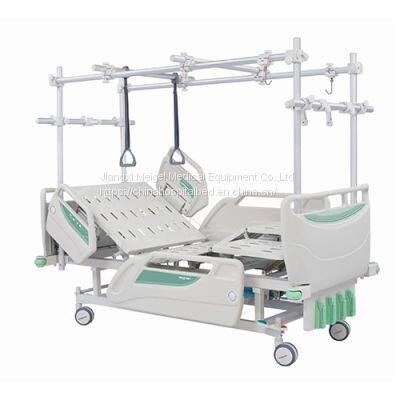Medical Electric Sickbed Hospital Bed Manual Bed China Good Quality Medical Carebed photo-3