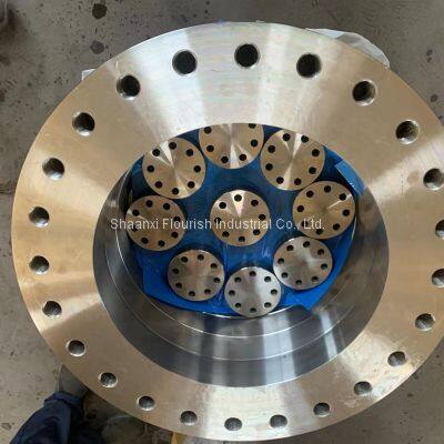 Customized Forged Carbon Steel Flat Face Flange With Non Passing Thread As per the Drwing