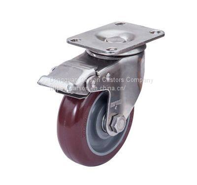 Medium Duty Stainless Steel Casters (125kg)