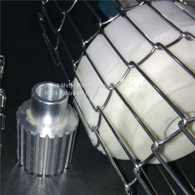 Stainless Steel Metal Wire Mesh Flat Flex Conveyor Belt Chocolate Mesh Belt