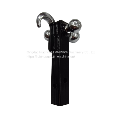 Off-road Vehicle Rescue Accessories Three Ball With Hook Carbon Steel Trailer Arm Car Retrofit Towing Trailer Accessories photo-2