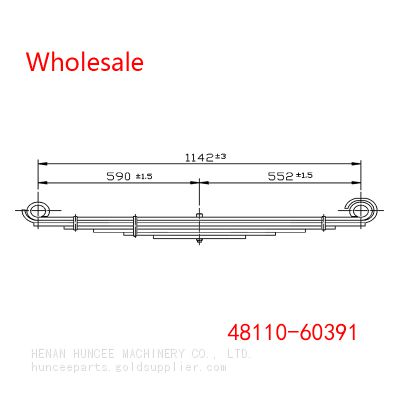 48110-60391  Toyota rear axle leaf spring Wholesale