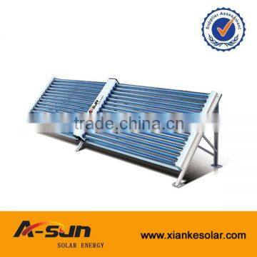 non-pressure vacuum tube solar collector for large-scale solar project