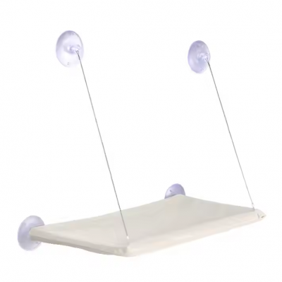 Meow Love Safe Cat Stand Oxford Cloth Space Saving Window Hammock Cat Seat Suction Cup on The Window