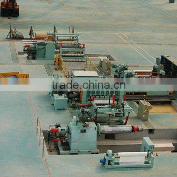 steel slit machine line