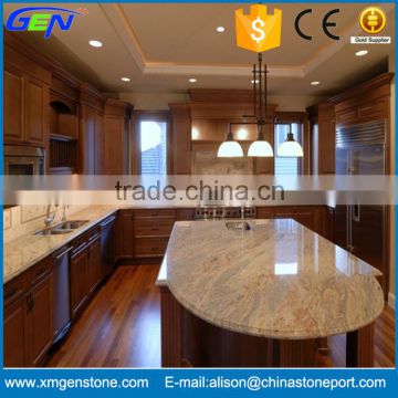 Popular America Style Cream Granite Kitchen Countertops