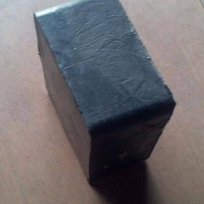 Rubber block with fabric layer 120mmx100mmx50mm, high-strength shock-absorbing and buffering anti-collision rubber pad 500x500x30 price: $80