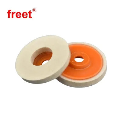 100mm 125mm Stone Fine Flap Disc Wool Felt Polishing Wheel Abrasive Tools