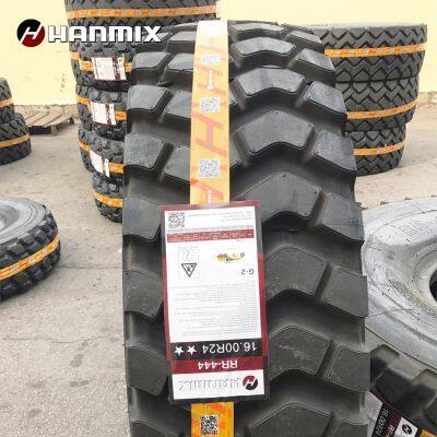 Hanmix off the Road Radial Truck Tractor Grader Tyre 14.00R24 16.00R24 OTR Tire Llantas