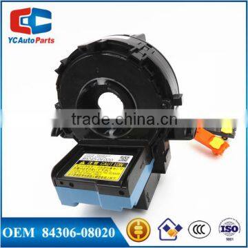 New Clock Spring 84306-08020 With Angle Sensor 89245-0E020 for Toyota Sienna