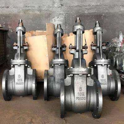 ANSI Rising Stem Gate Valve Gusseisen-Flansch-Schieberventil 125LB/150LB MSS SP-70 API 598 DN50-DN1000 Flanschanschluss Öl-/Chemieindustrie