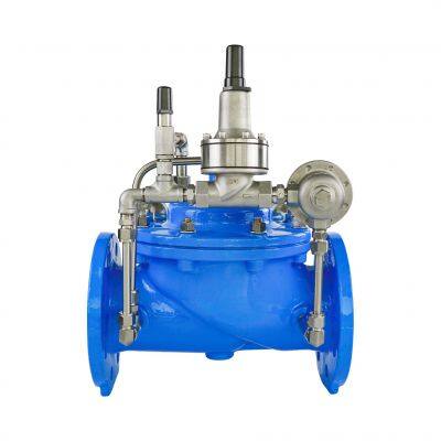 Water Pressure Relief Valve for Municipal Water Supply Networks