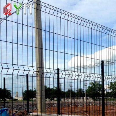 Порошковое покрытие. 3D изогнутые сварные сетки для садового забора