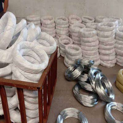 Galvanized Steel Wire Q195 SAE1006 1008 Custom Diameter Galvanized Binding Wire photo-2