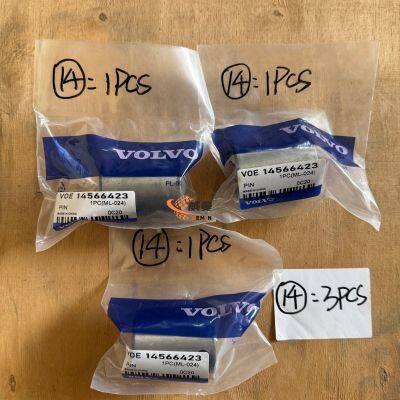Оригинальный пин VOLVO VOE14566423, предназначенный для экскаваторов Volvo.