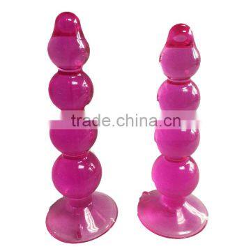 2016 New Beautiful Chinese Sex Toy Factory Safe and Flexible Silicone Anal Sexy Toy for Women photo-2