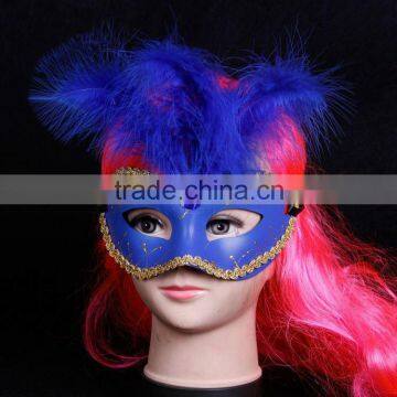 wholesale Silver halloween props face mask craft