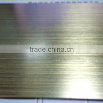 best price bronze stainless steel sheet wall panel