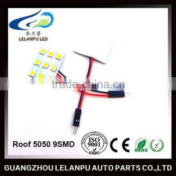 Panel Light 5050 9SMD Car Roof Light LED Car Light Auto Led Head Light